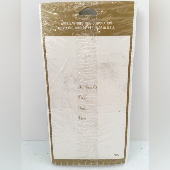 New in Package Vintage Bridal Shower Invitations 20 Total Count - Picture 2 of 4